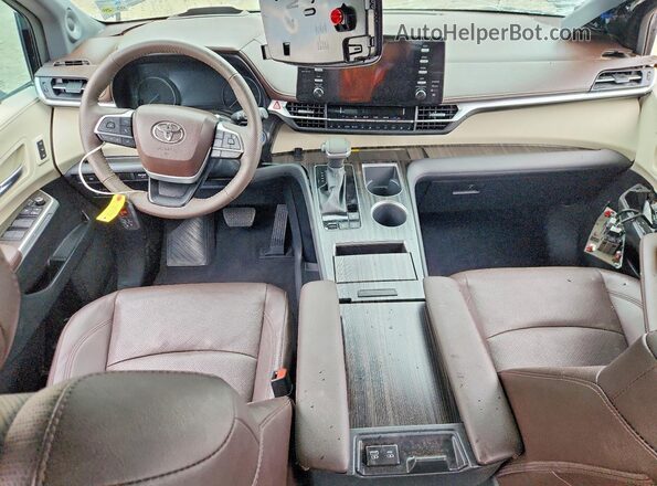 5TDESKFCXPS090035 2023 TOYOTA SIENNA Black Vista del salpicadero