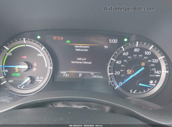 5TDFARAH5LS003400 2020 TOYOTA HIGHLANDER HYBRID White Вид задніх сидінь