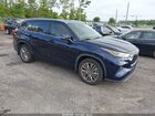 2021 Toyota Highlander Platinum Blue vin: 5TDFZRBH2MS118609