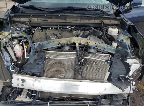 5TDFZRBH2NS221580 2022 TOYOTA HIGHLANDER Синий Вид подкапотного пространства