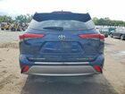 2022 Toyota Highlander Platinum Синий vin: 5TDFZRBH2NS221580