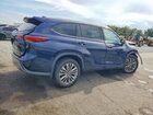2022 Toyota Highlander Platinum Синий vin: 5TDFZRBH2NS221580