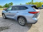 2022 Toyota Highlander Platinum Синий vin: 5TDFZRBH3NS224200