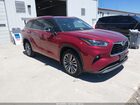 2021 Toyota Highlander Platinum Красный vin: 5TDFZRBH4MS150753