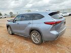 2022 Toyota Highlander Platinum Синий vin: 5TDFZRBH6NS226507