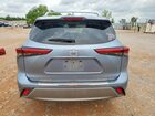 2022 Toyota Highlander Platinum Синий vin: 5TDFZRBH6NS226507