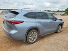 2022 Toyota Highlander Platinum Синий vin: 5TDFZRBH6NS226507