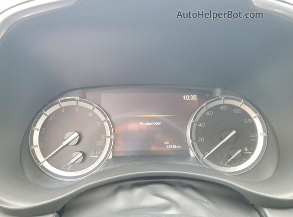5TDFZRBH6NS226507 2022 TOYOTA HIGHLANDER Синий Вид щитка приборов