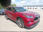 2021 Toyota Highlander Platinum Red vin: 5TDFZRBHXMS144441