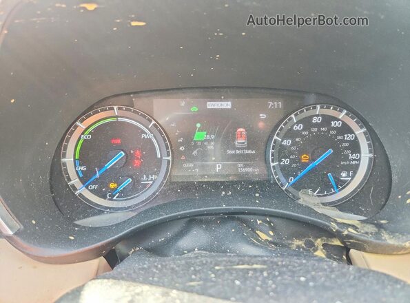 5TDGARAH2MS504962 2021 TOYOTA HIGHLANDER Белый Вид щитка приборов