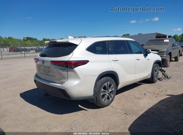 5TDGBRCH0LS501745 2020 TOYOTA HIGHLANDER Белый Задняя правая четверть