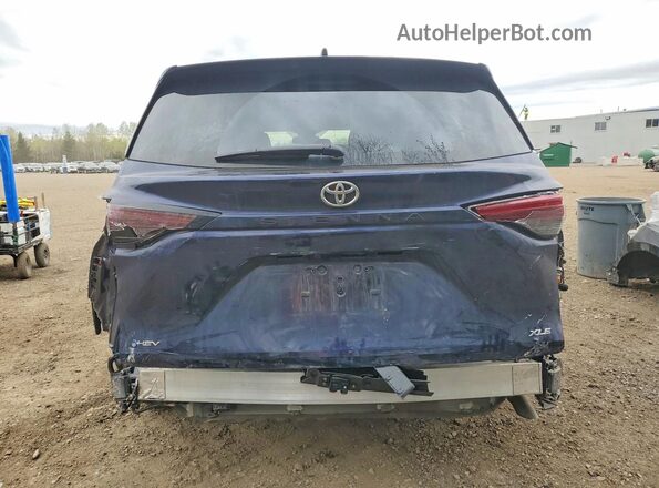 5TDGRKEC5TS291356 2026 TOYOTA SIENNA Blue Widok z tyłu