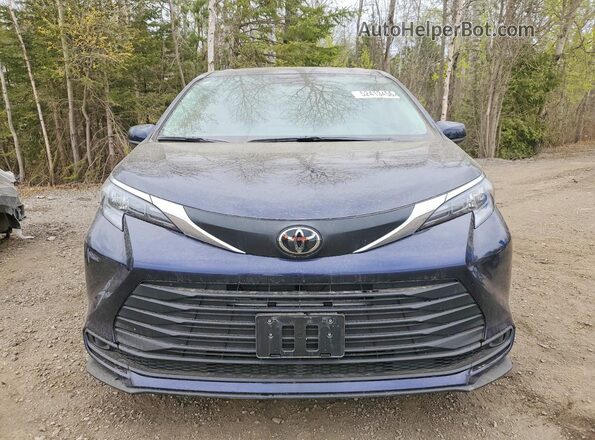 5TDGRKEC5TS291356 2026 TOYOTA SIENNA Blue Widok z przodu