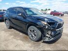 2021 Toyota Highlander Xle Черный vin: 5TDGZRAH0MS531408
