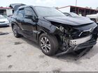 2021 Toyota Highlander Xle Black vin: 5TDGZRAH4MS048892
