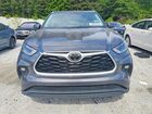 2021 Toyota Highlander Xle Серый vin: 5TDGZRAH7MS052239