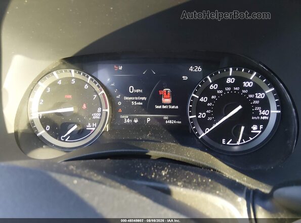 5TDGZRAHXLS003907 2020 TOYOTA HIGHLANDER Black Vista de los asientos traseros