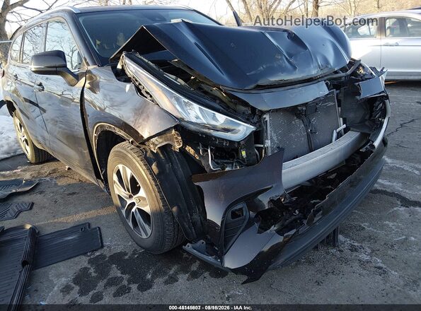 5TDGZRAHXLS003907 2020 TOYOTA HIGHLANDER Black Vista frontal