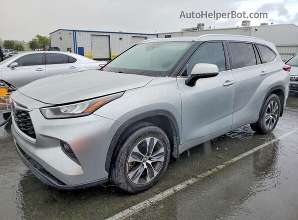 5TDGZRBH0LS018169 2020 TOYOTA HIGHLANDER Угольный Передняя левая четверть