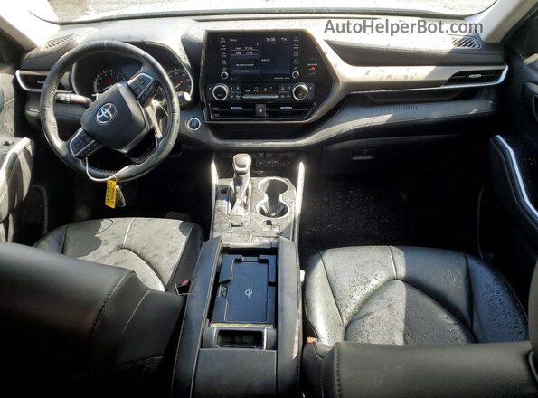 5TDGZRBH0LS018169 2020 TOYOTA HIGHLANDER Угольный Вид панели приборов