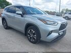 2020 Toyota Highlander Xle Silver vin: 5TDGZRBH2LS501999