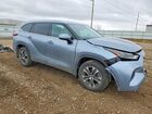 2021 Toyota Highlander Xle Blue vin: 5TDGZRBH2MS115441