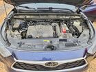 2021 Toyota Highlander Xle Синий vin: 5TDGZRBH2MS557796