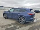 2021 Toyota Highlander Xle Синий vin: 5TDGZRBH3MS543390
