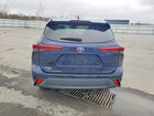 2021 Toyota Highlander Xle Синий vin: 5TDGZRBH3MS543390