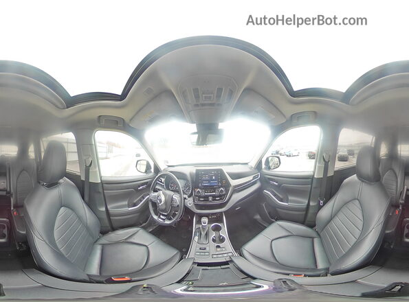 5TDGZRBH3MS543390 2021 TOYOTA LE Синий Панорамный вид салона 360°