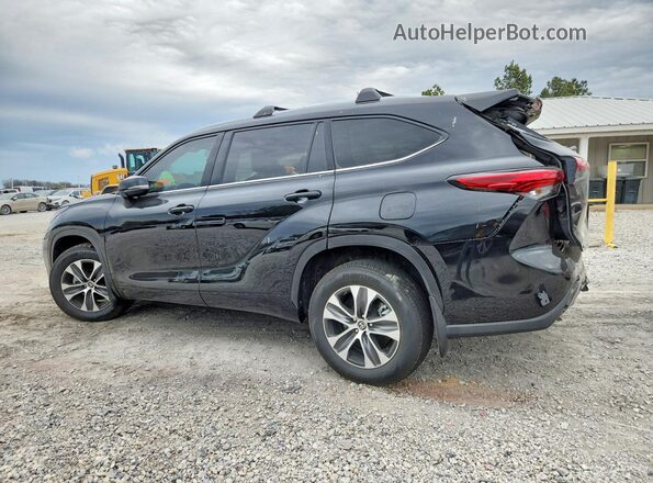 5TDGZRBH3MS559136 2021 TOYOTA HIGHLANDER Black Tył lewy