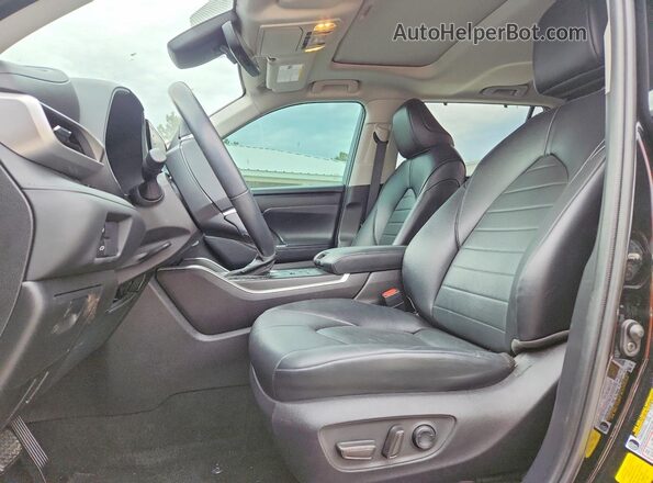 5TDGZRBH3MS559136 2021 TOYOTA HIGHLANDER Black Widok wnętrza z przodu