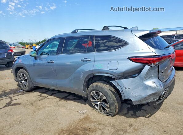 5TDGZRBH4LS043849 2020 TOYOTA HIGHLANDER Серый Задняя левая четверть