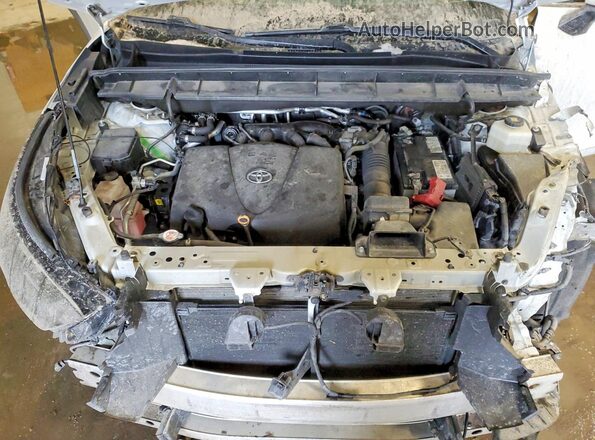 5TDGZRBH4LS504497 2020 TOYOTA LE Белый Вид подкапотного пространства
