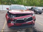 2021 Toyota Highlander Xle Красный vin: 5TDGZRBH6MS079222