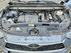 2021 Toyota Highlander Xle Синий vin: 5TDGZRBH7MS096465
