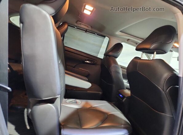 5TDGZRBHXMS088568 2021 TOYOTA HIGHLANDER Серый Вид задней части салона