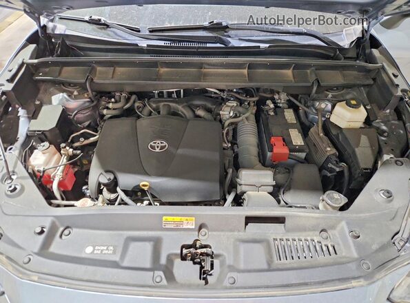 5TDGZRBHXMS088568 2021 TOYOTA HIGHLANDER Серый Вид подкапотного пространства