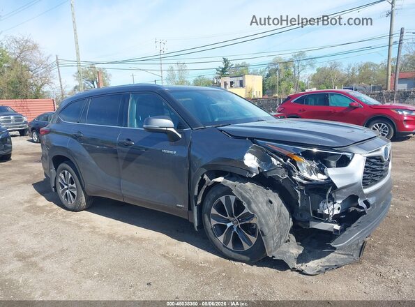 5TDHBRCH8LS501805 2020 TOYOTA LE Серый Передняя правая четверть