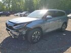2021 Toyota Highlander Xle Blue vin: 5TDHZRBH2MS070781