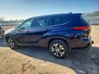 2021 Toyota Highlander Xle Синий vin: 5TDHZRBH2MS114570