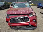 2021 Toyota Highlander Xle Красный vin: 5TDHZRBH2MS535396