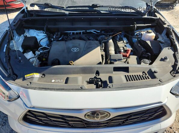 5TDHZRBH5MS551589 2021 TOYOTA LE Белый Вид подкапотного пространства