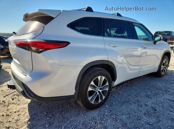 5TDHZRBH5MS551589 2021 TOYOTA LE Белый Задняя правая четверть