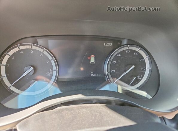5TDHZRBH5MS551589 2021 TOYOTA LE Белый Вид щитка приборов