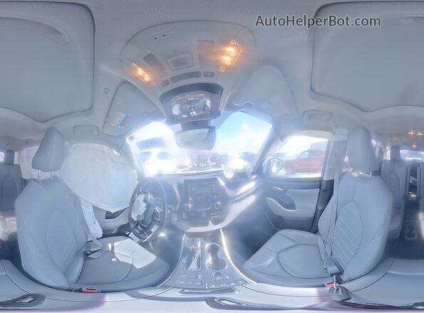5TDHZRBH6MS530458 2021 TOYOTA HIGHLANDER Белый Вид наклейки с VIN-кодом