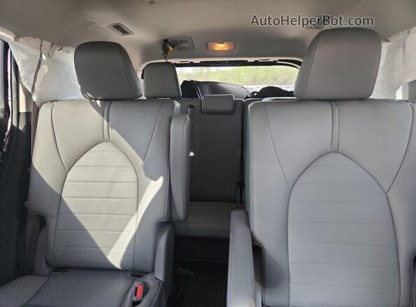 5TDHZRBH7LS050346 2020 TOYOTA HIGHLANDER Charcoal Widok tylnych siedzeń