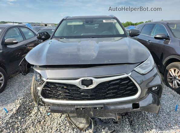 5TDHZRBH7LS050346 2020 TOYOTA HIGHLANDER Charcoal Widok z przodu