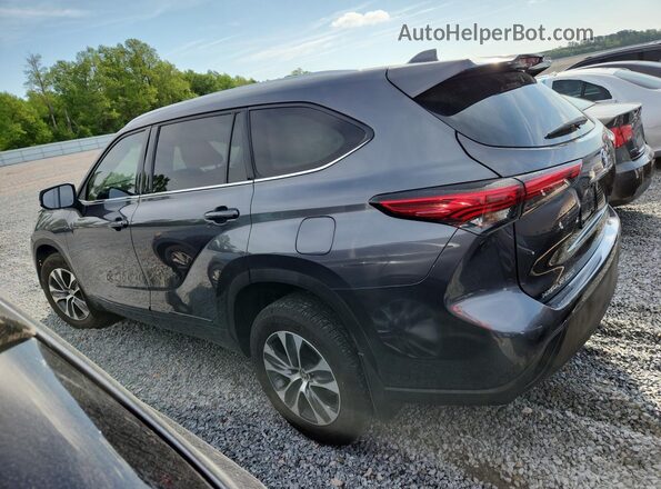 5TDHZRBH7LS050346 2020 TOYOTA HIGHLANDER Charcoal Tył lewy