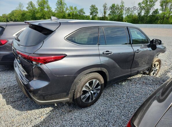 5TDHZRBH7LS050346 2020 TOYOTA HIGHLANDER Charcoal Tył prawy